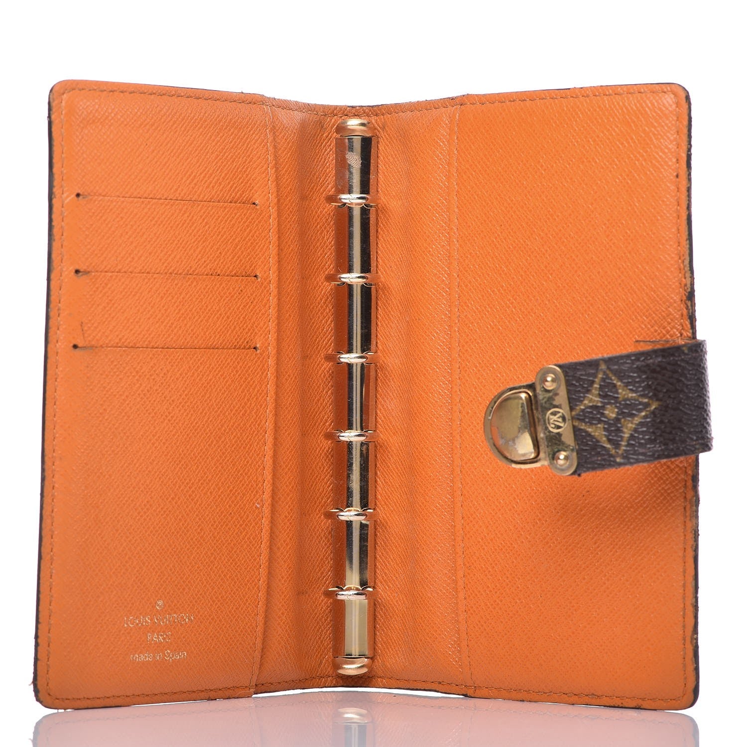 Louis Vuitton Monogram Koala Small Ring Agenda Cover Orange 5 of 17