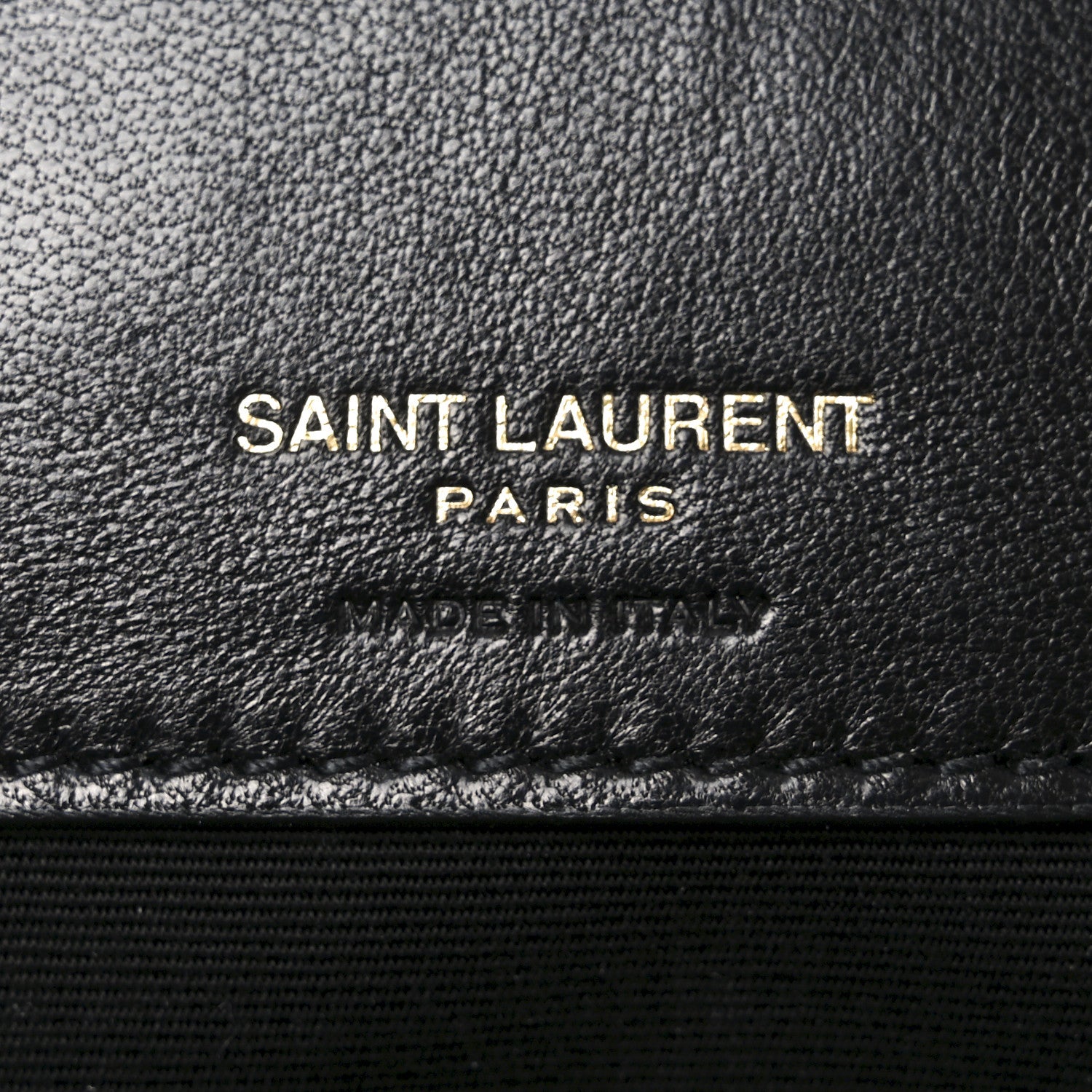 Saint Laurent Lambskin Matelasse Chevron Medium Loulou Black 6 of 9