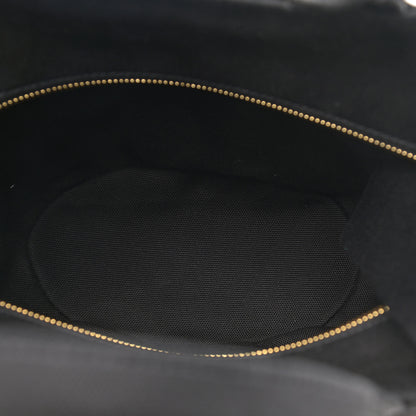 Prada Wicker Canvas Shoulder Bag Naturale Black 4 of 8