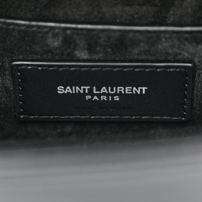 Saint Laurent Patent Monogram June Box Bag Black 6 of 11