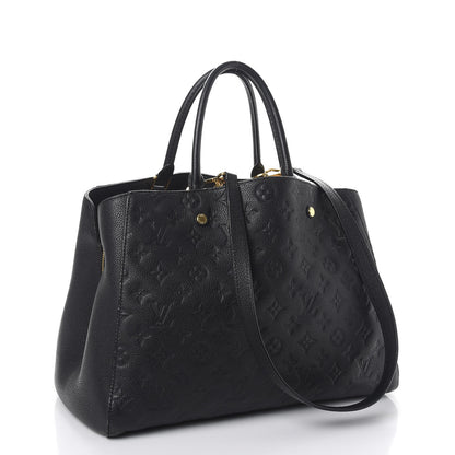Louis Vuitton Empreinte Montaigne GM Black 4 of 20
