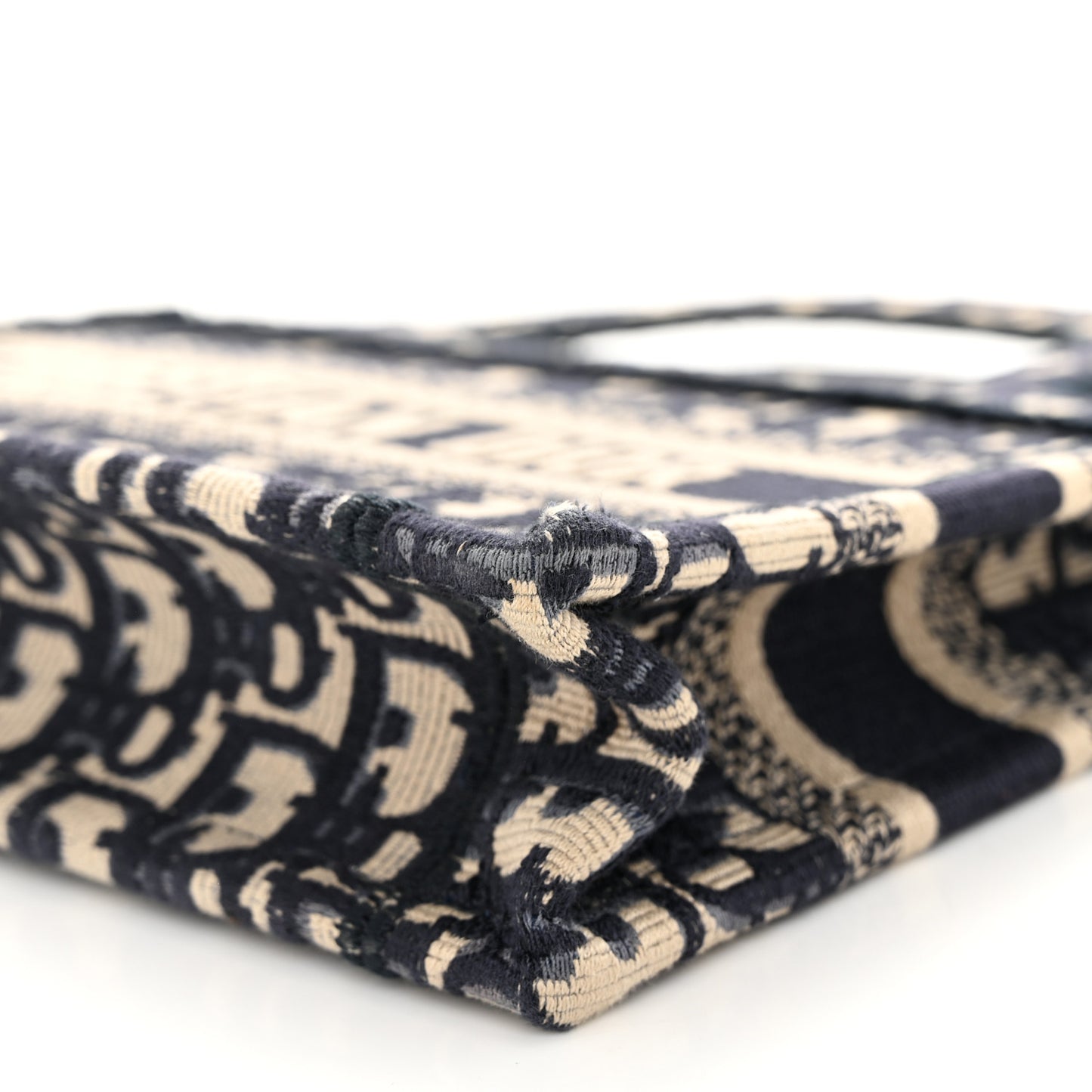 Oblique Mini Book Tote Blue Multicolor