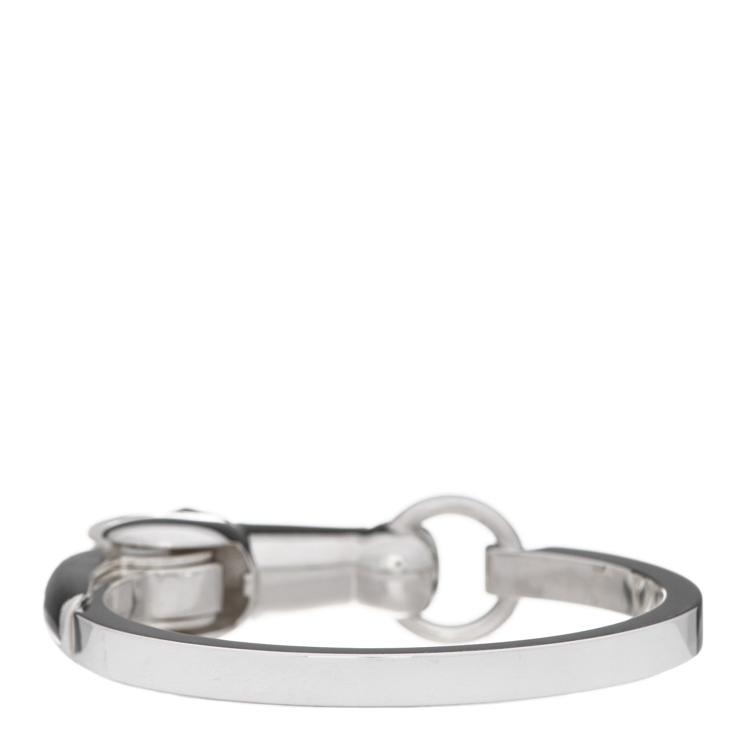 Hermes Sterling Silver PM Galop Bracelet ST 3 of 4