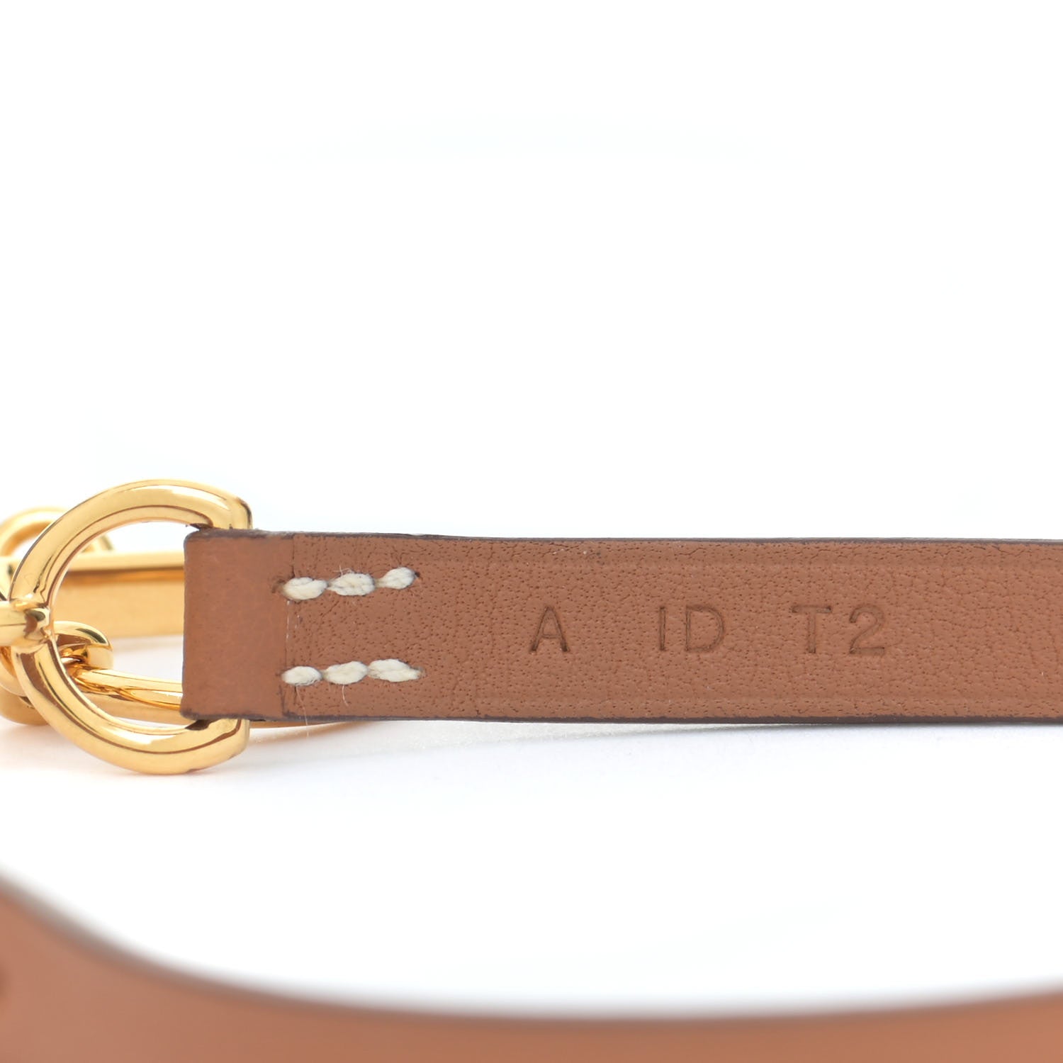 Hermes Swift Etrier Double Tour Bracelet T2 Gold 6 of 7