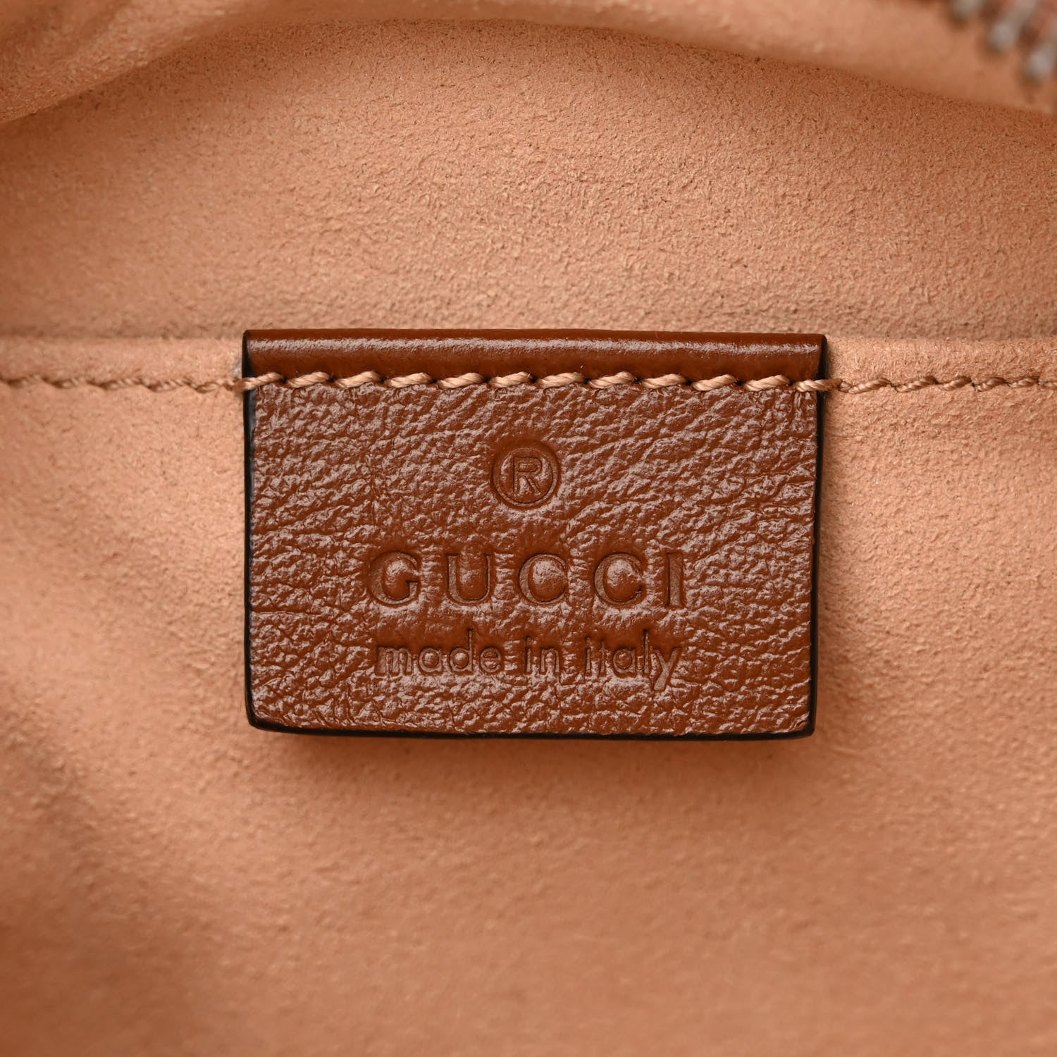 Gucci Azalea Calfskin Matelasse Mini GG Marmont Chain Shoulder Bag Cuir 6 of 10