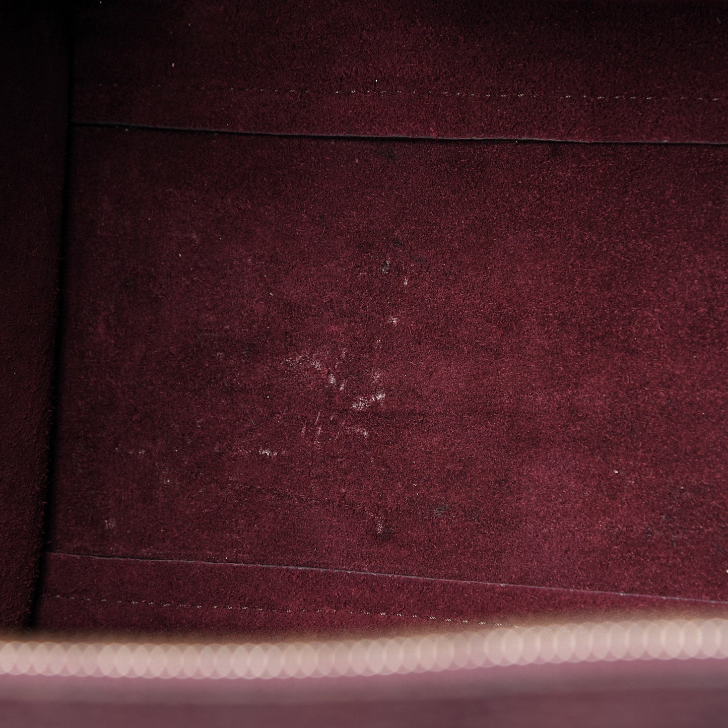 Grain Vegetable Tanned Calfskin Small Zipped Bayswater Oxblood