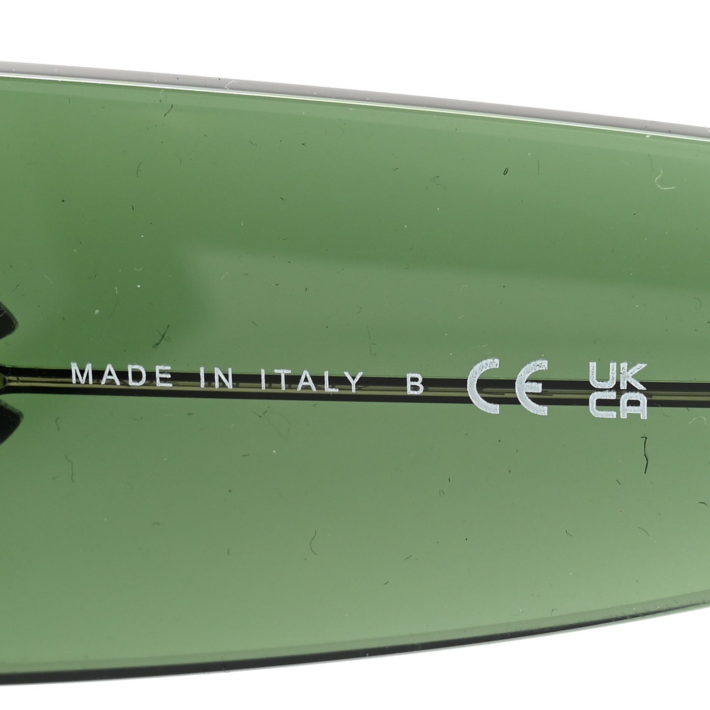 Acetate Pearl Rectangle Sunglasses 5480-H Dark Green