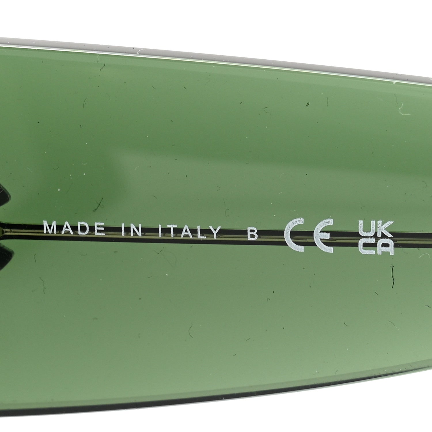 Chanel Acetate Pearl Rectangle Sunglasses 5480-H Dark Green 6 of 8