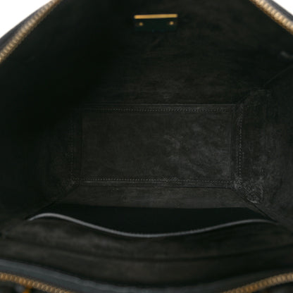 Celine Grained Calfskin Micro Belt Bag Black 5 of 9