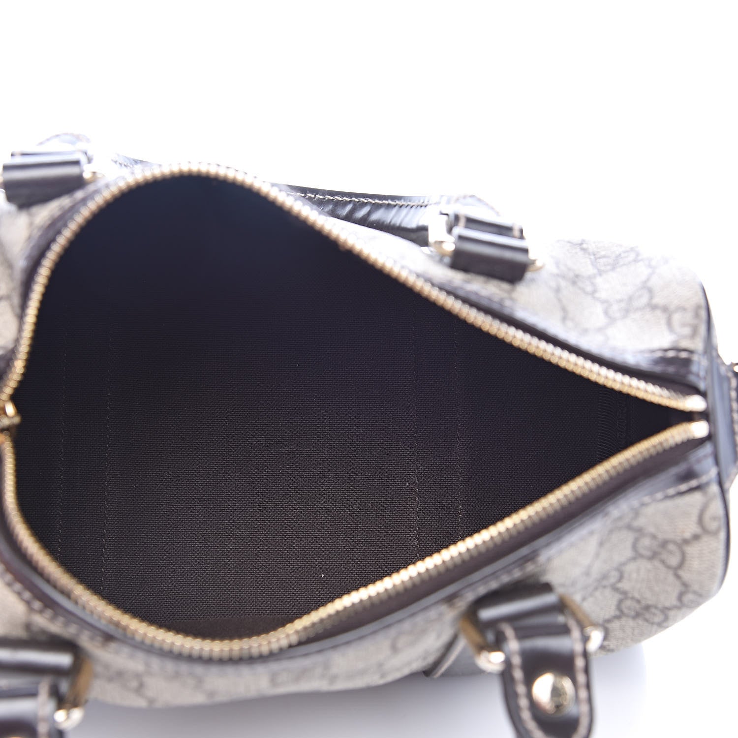 Gucci GG Plus Monogram Small Joy Boston Dark Brown 5 of 11