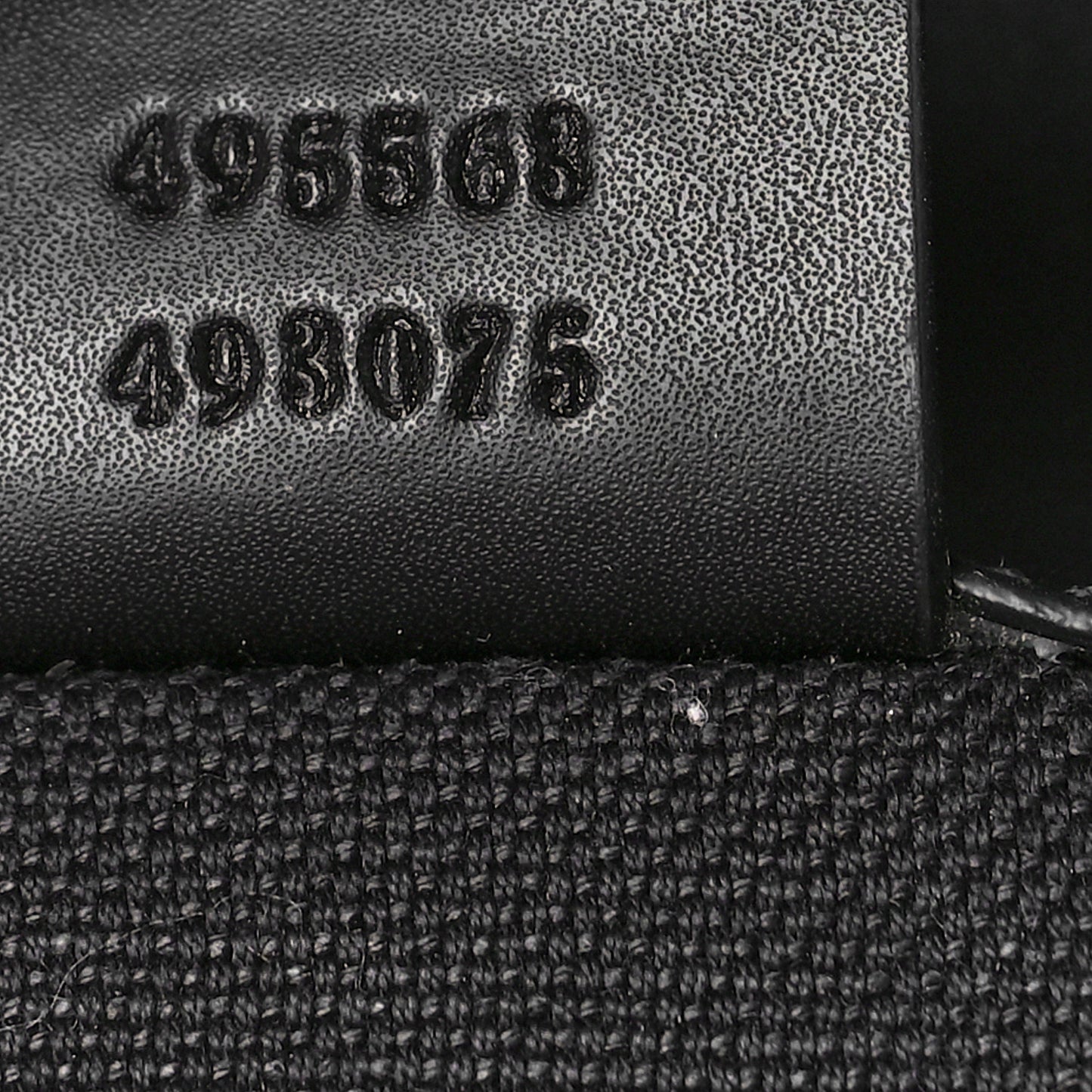 Soft GG Supreme Monogram Appia Calfskin Web Double Buckle Backpack Black