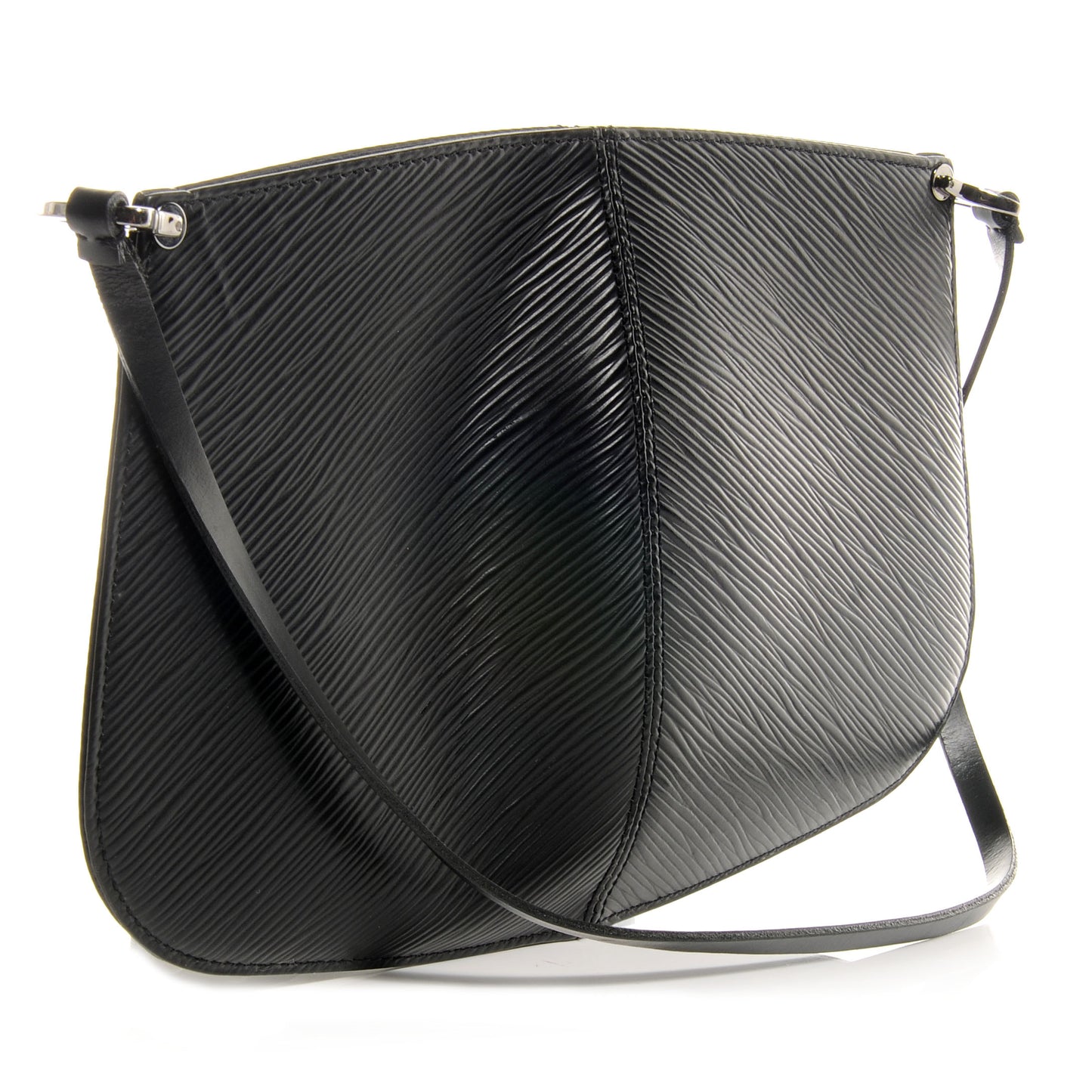 Epi Demi Lune Pochette Black