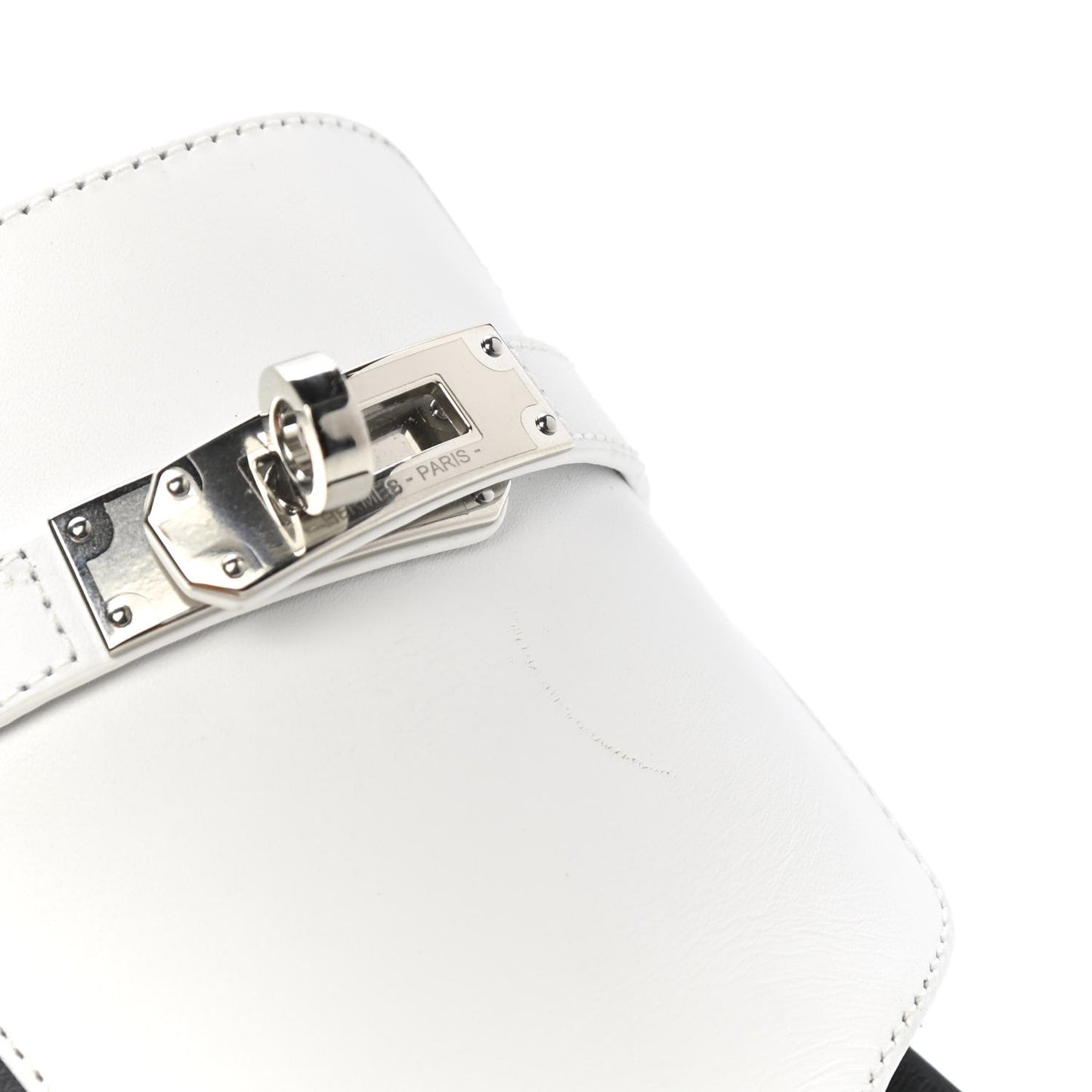 Calfskin Womens Empire Sandals 35 White