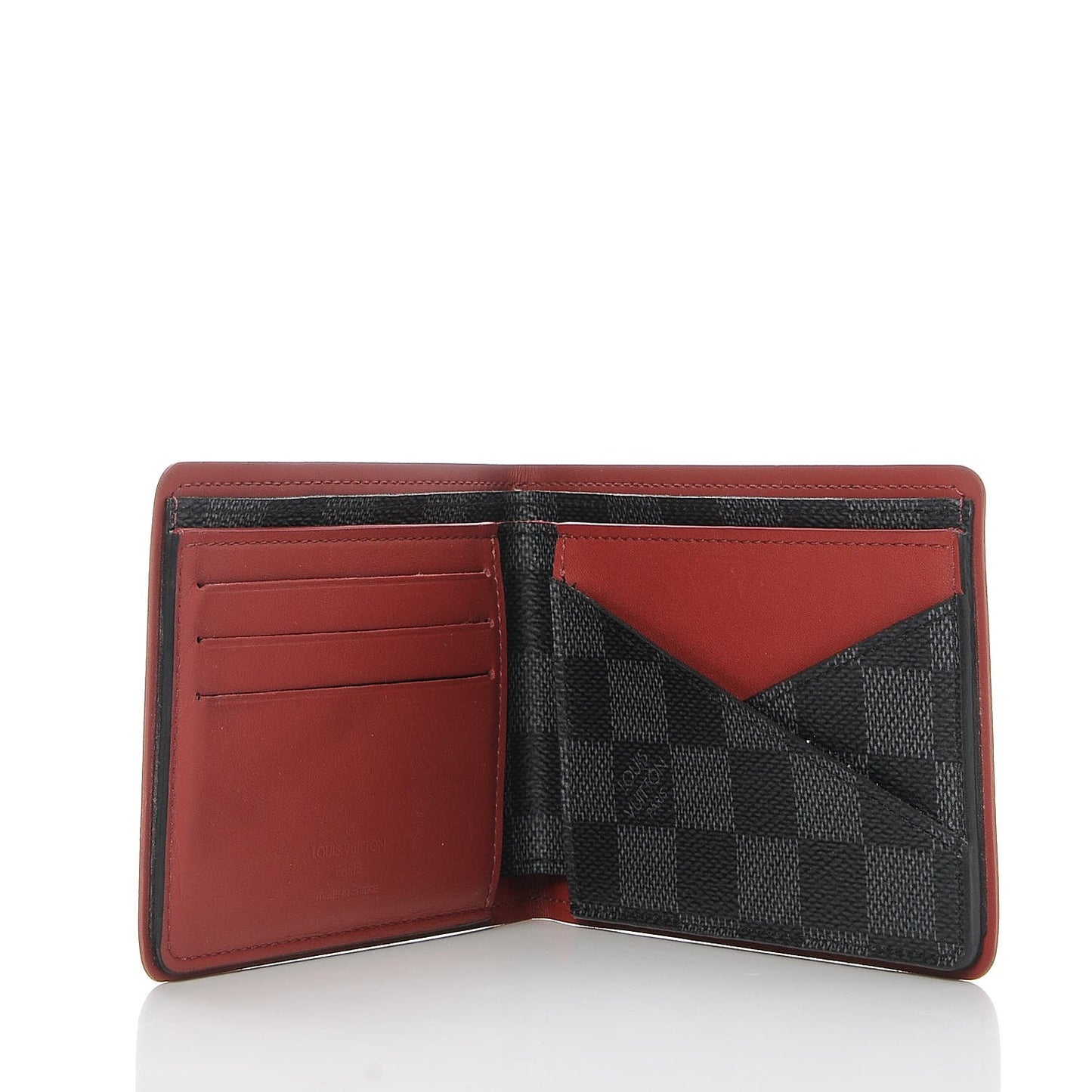 Damier Graphite Multiple Wallet Bordeaux
