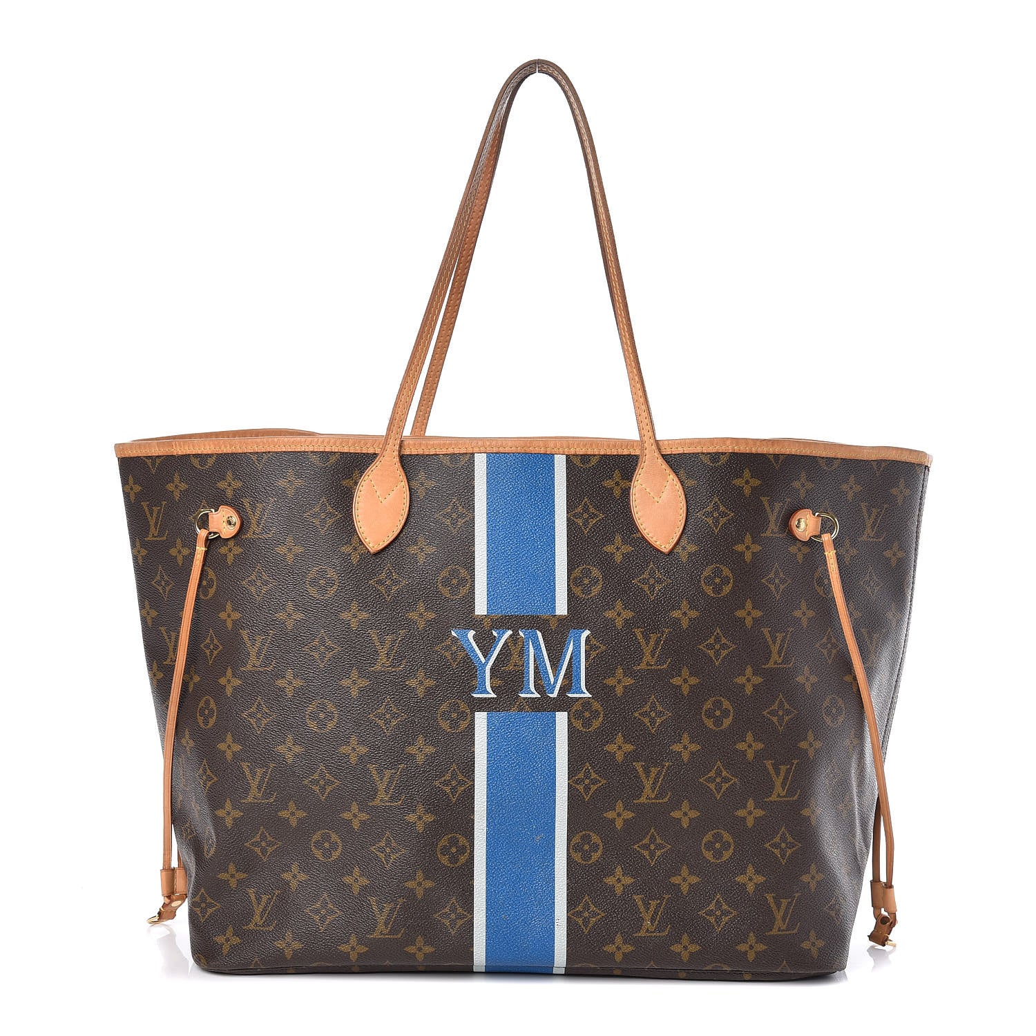 Louis Vuitton Monogram My LV Heritage Neverfull GM Blue Clair 1 of 15