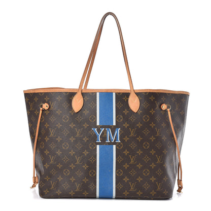Louis Vuitton Monogram My LV Heritage Neverfull GM Blue Clair 1 of 15