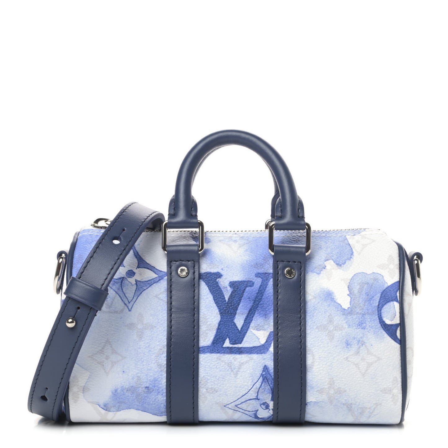 Monogram Watercolor Keepall XS Blue