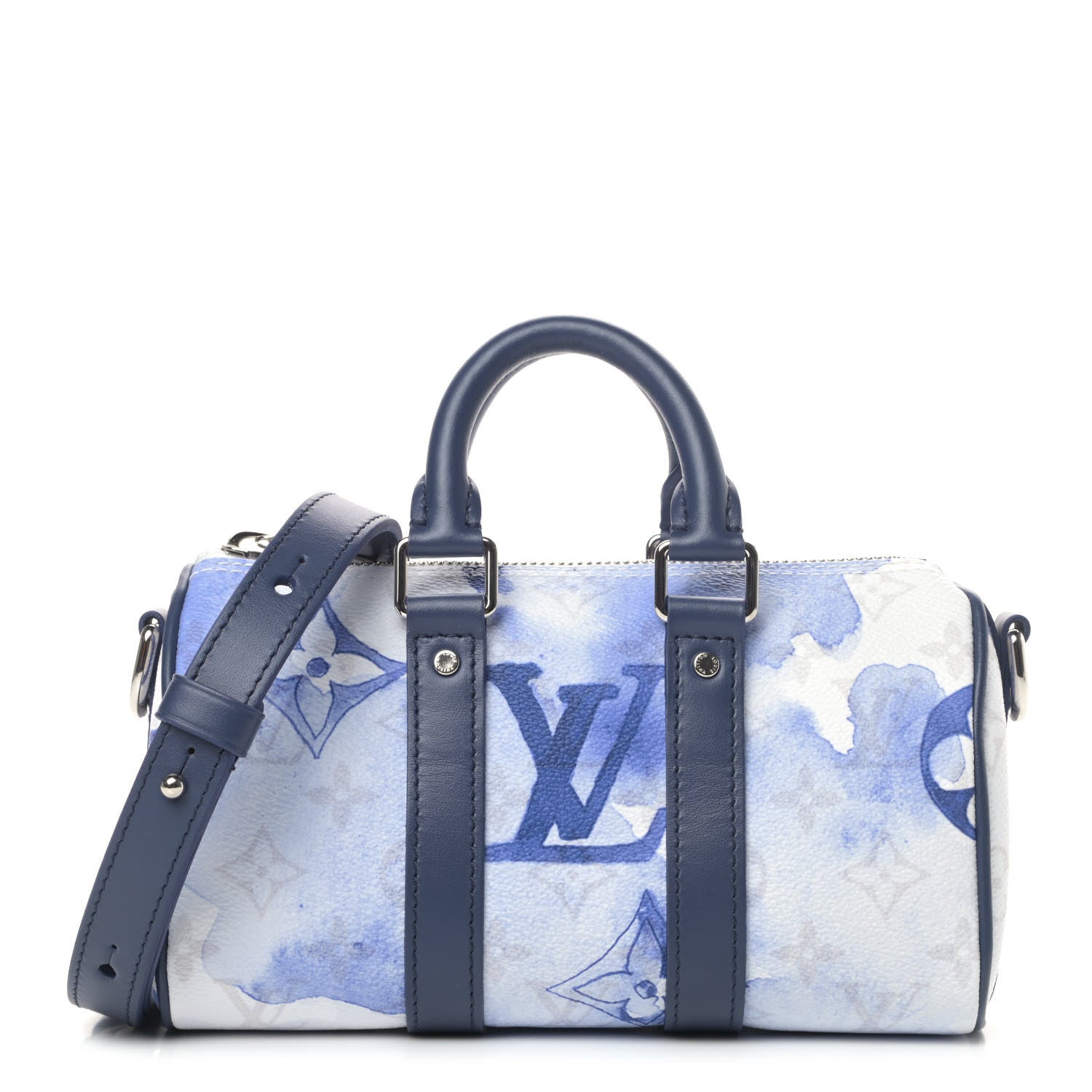 Louis Vuitton Monogram Watercolor Keepall XS Blue 1 of 5