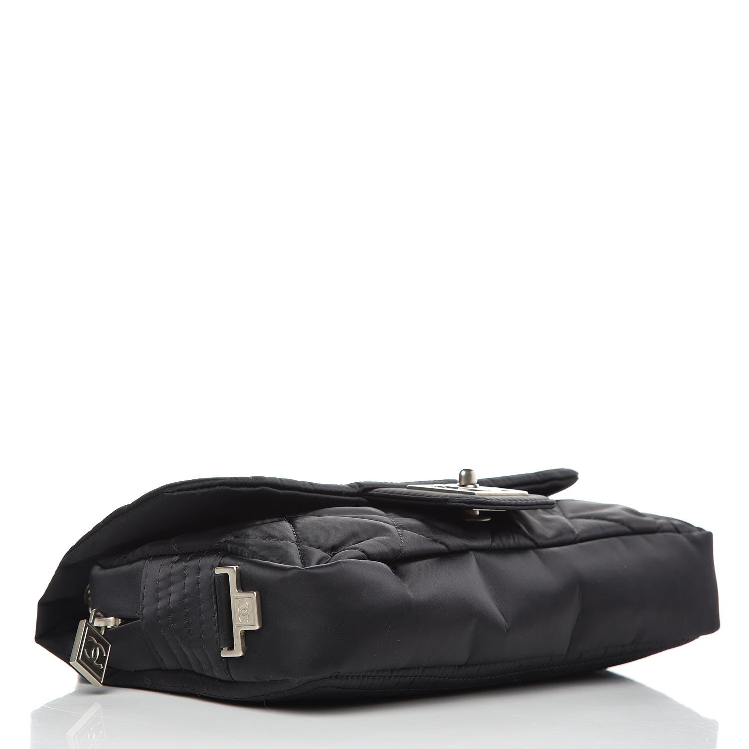 Chanel Nylon Ski Sport Flap Black 4 of 14