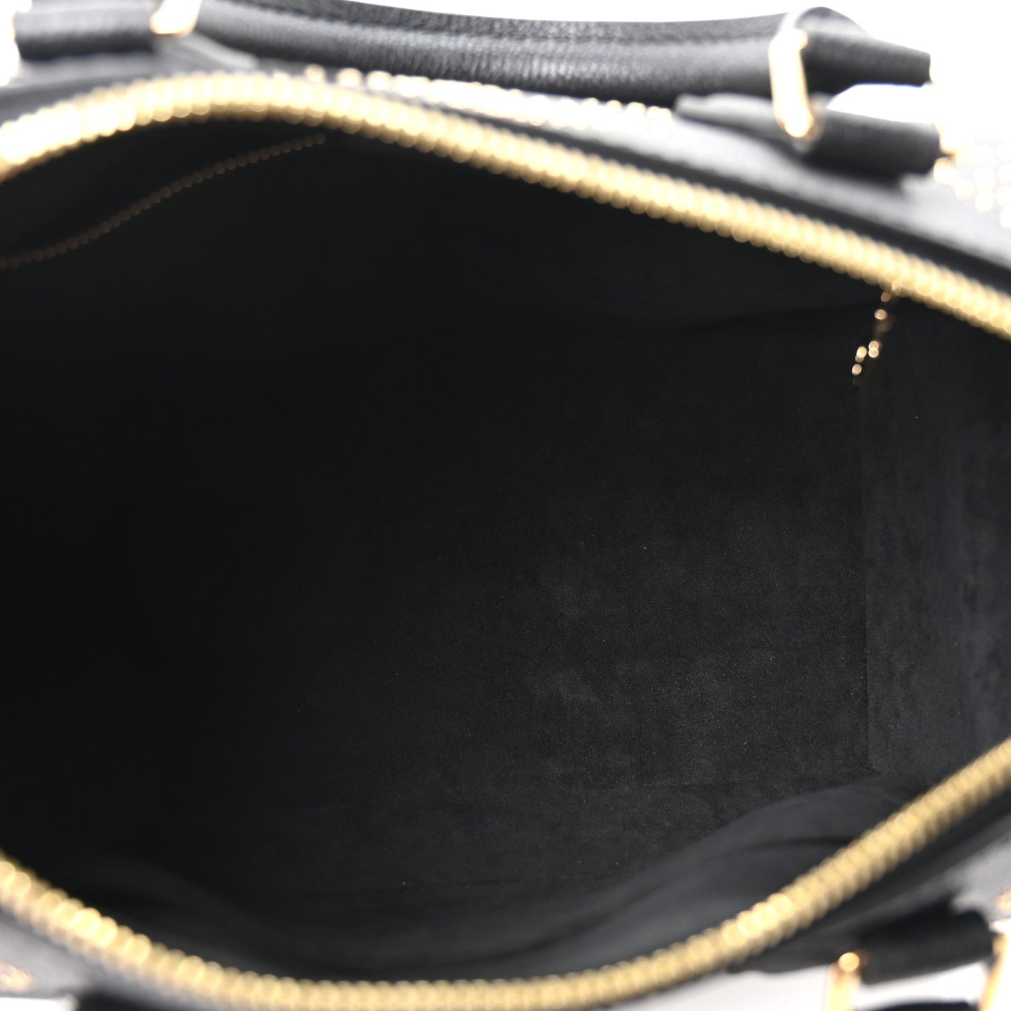 Empreinte Monogram Giant Studded Speedy Bandouliere 25 Black
