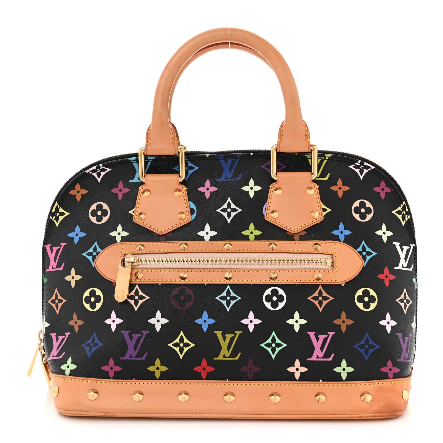 Louis Vuitton Monogram Multicolor Alma Black 1 of 11