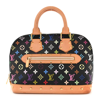 Louis Vuitton Monogram Multicolor Alma Black 1 of 11