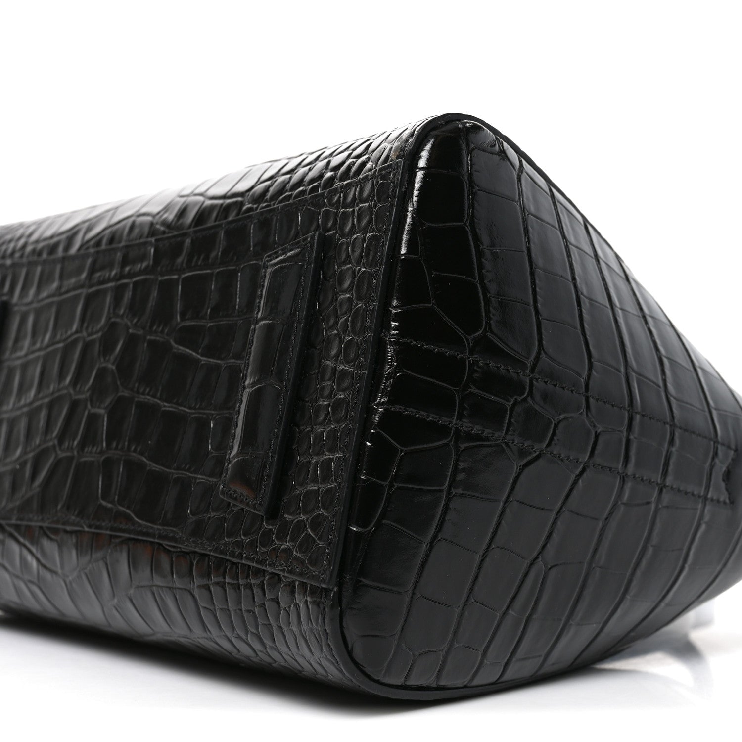 Givenchy Calfskin Crocodile Embossed Small Antigona Black 10 of 10