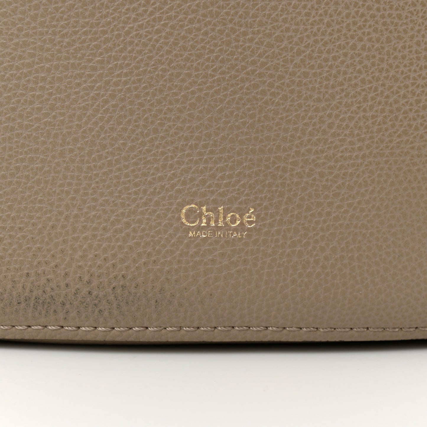 Smooth Grained Calfskin Medium Aby Tote Motty Grey