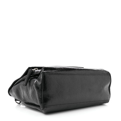 Givenchy Patent Medium Pandora Pure Flap Bag Black 3 of 9