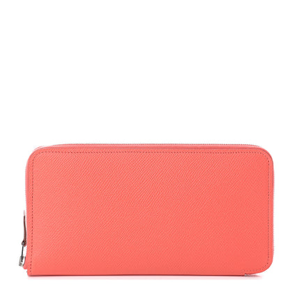 Hermes Epsom Silk'in Wallet Rose Jaipur 1 of 5