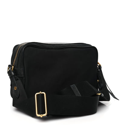 Prada Tessuto Nylon Soft Calf Camera Bag Black 3 of 11