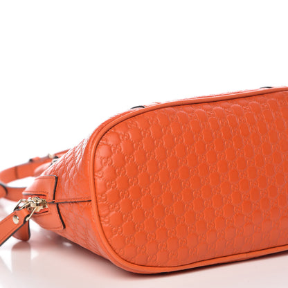 Gucci Microguccissima Mini Dome Bag Sun Orange 8 of 9