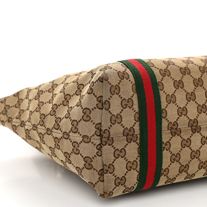 Gucci Monogram Medium Jolicoeur Tote Dark Brown 9 of 11