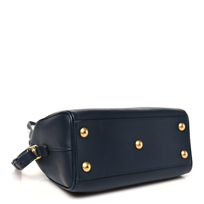 Saint Laurent Calfskin Classic Baby Duffle Navy Blue 4 of 10