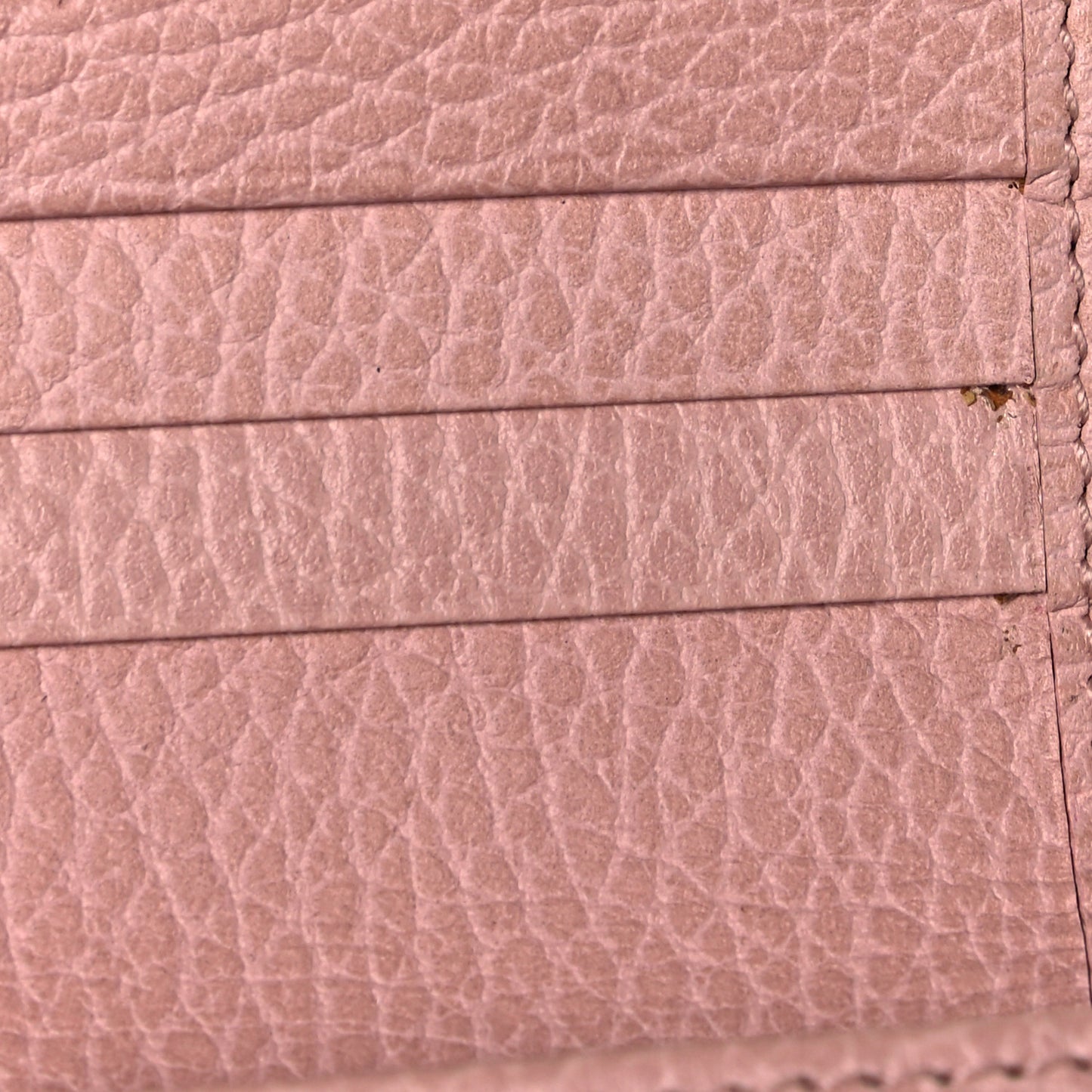 Dollar Calfskin GG Marmont Card Case Perfect Pink