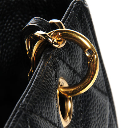 Chanel Caviar Petit Shopping Tote PST Black 10 of 20