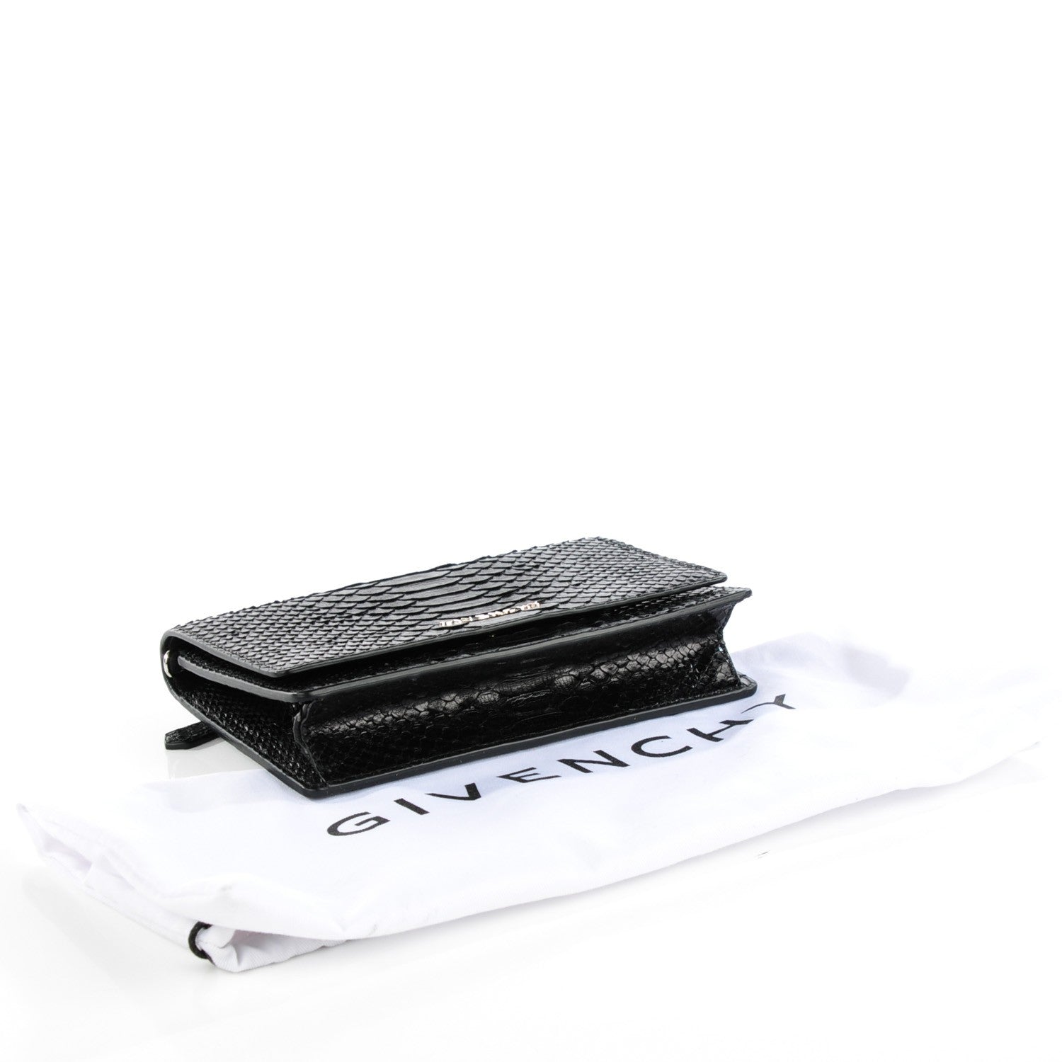 Givenchy Python Pandora Chain Wallet Black 4 of 7