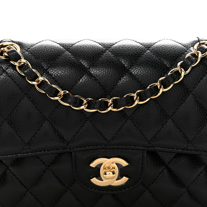 Chanel Caviar Quilted Small Double Flap Black 8 of 11