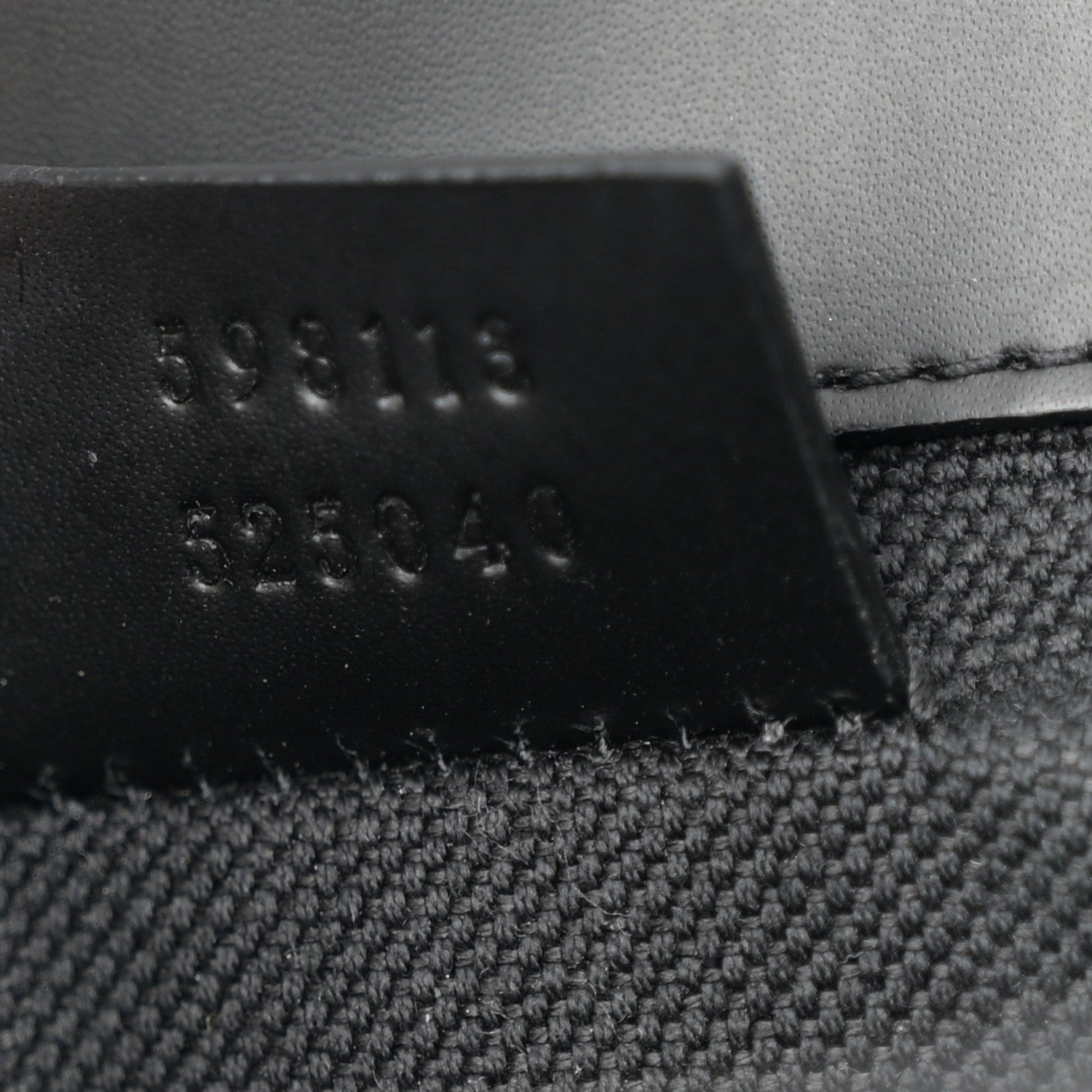 Gucci GG Supreme Monogram Web Slim Belt Bag Black Grey 7 of 10