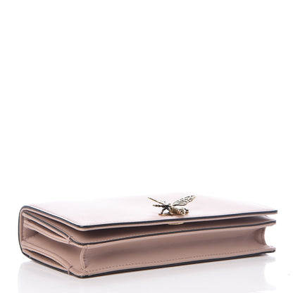 Christian Dior Calfskin Bee Pouch Powder Beige 4 of 7