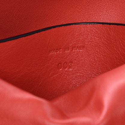 Proenza Schouler Calfskin Extra Small Studded Lunch Bag Clutch Red Degrade 6 of 7