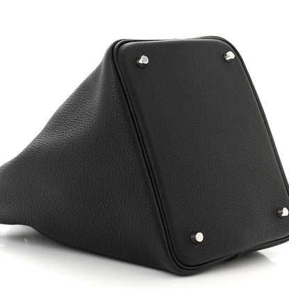 Hermes Taurillon Clemence Picotin Lock 18 PM Black 9 of 11
