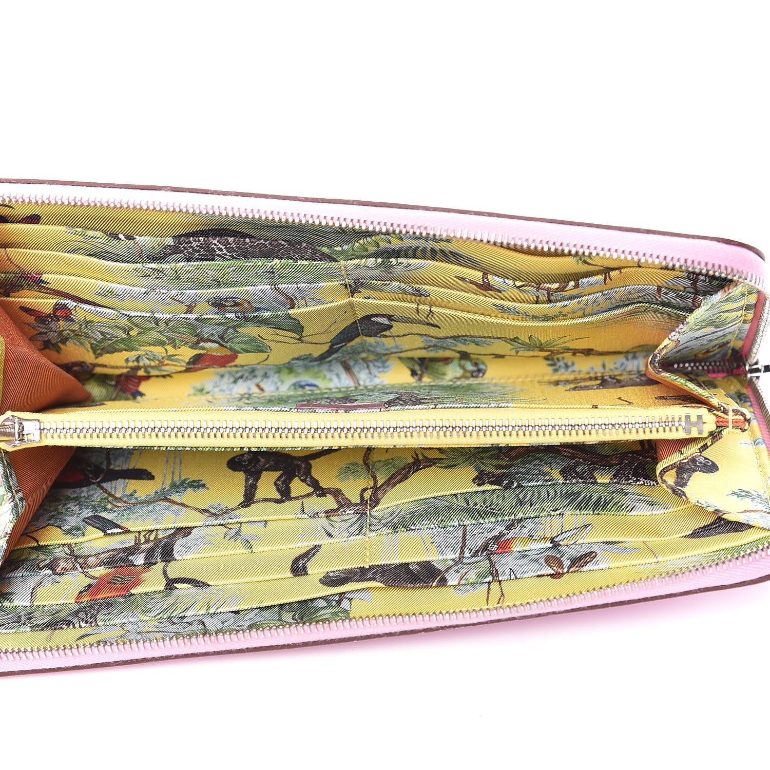 Hermes Epsom Silk'In Wallet Mauve Sylvestre 5 of 9