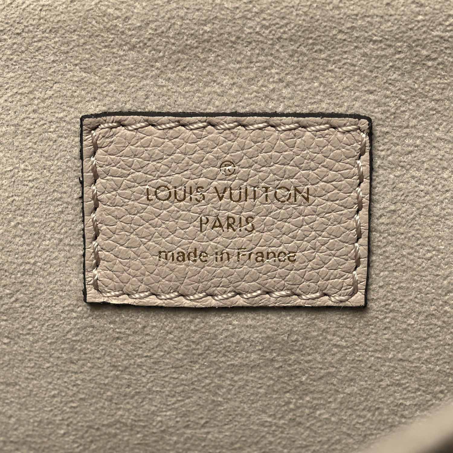 Louis Vuitton Grained Calfskin Lockme Oxford Greige 7 of 10