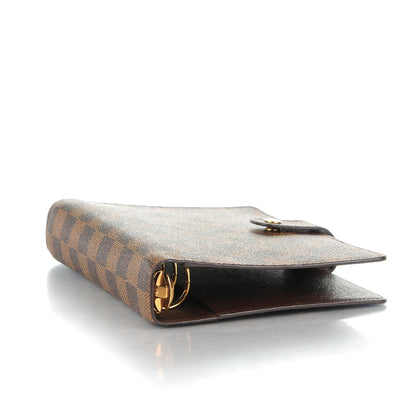 Louis Vuitton Damier Ebene Medium Ring Agenda Cover 4 of 7