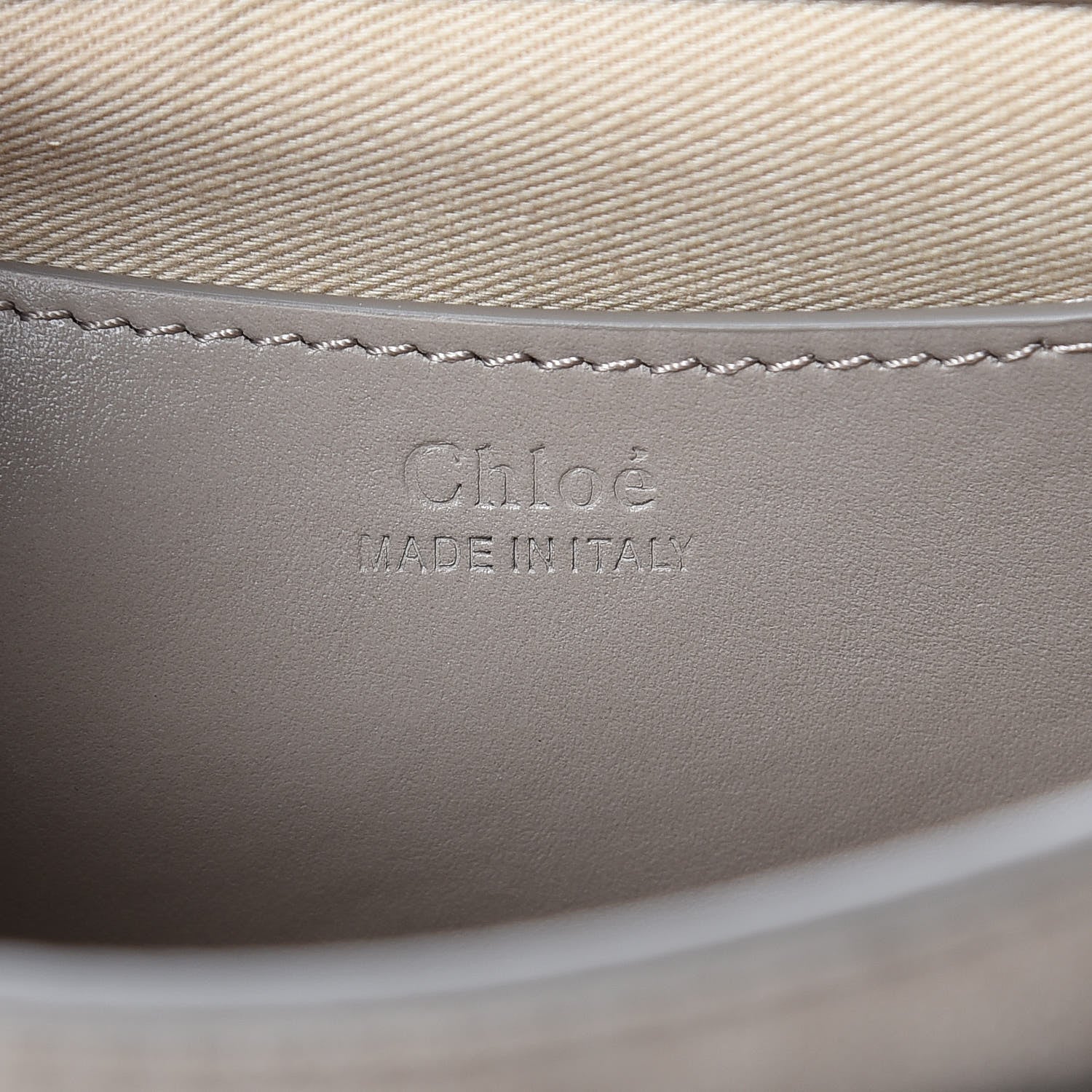 Chloe Calfskin Small Tess Bag Motty Grey 6 of 9