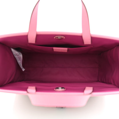 Gucci GG Supreme Monogram 3-D Strawberry Childrens Tote Beige Ebony Lotus Pink Fuxia Emerald 5 of 10