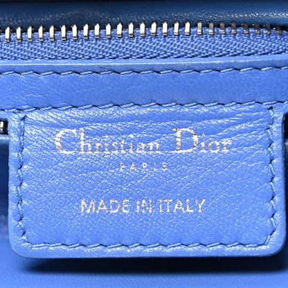 Christian Dior Lambskin Cannage Medium Lady Dior Blue Persan 6 of 10