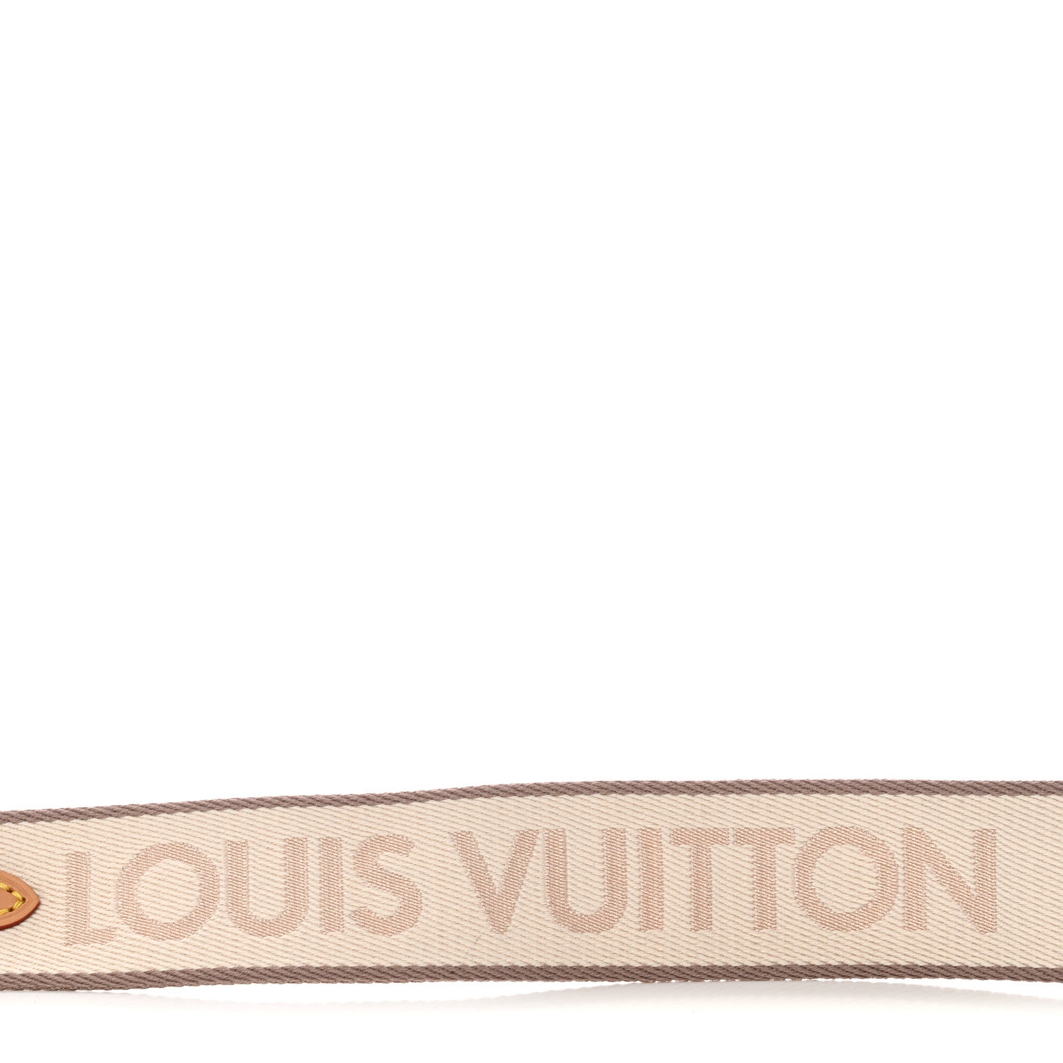 Louis Vuitton Jacquard Diane Shoulder Strap Creme Beige 3 of 4