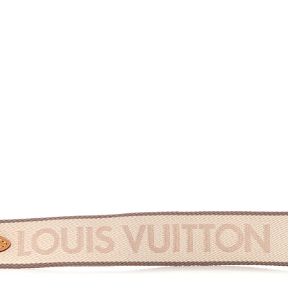 Louis Vuitton Jacquard Diane Shoulder Strap Creme Beige 3 of 4